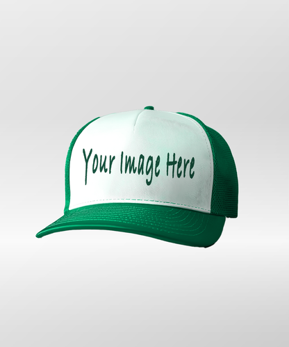 Customize your Trucker and Baseball caps