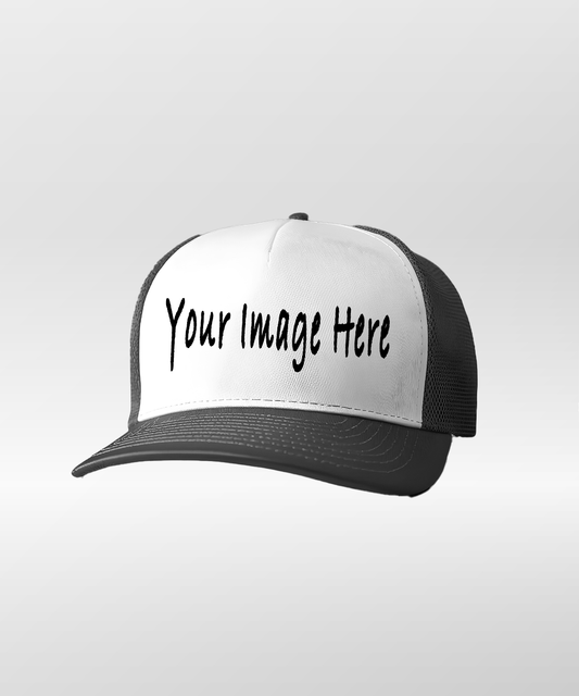 Customize your Trucker and Baseball caps